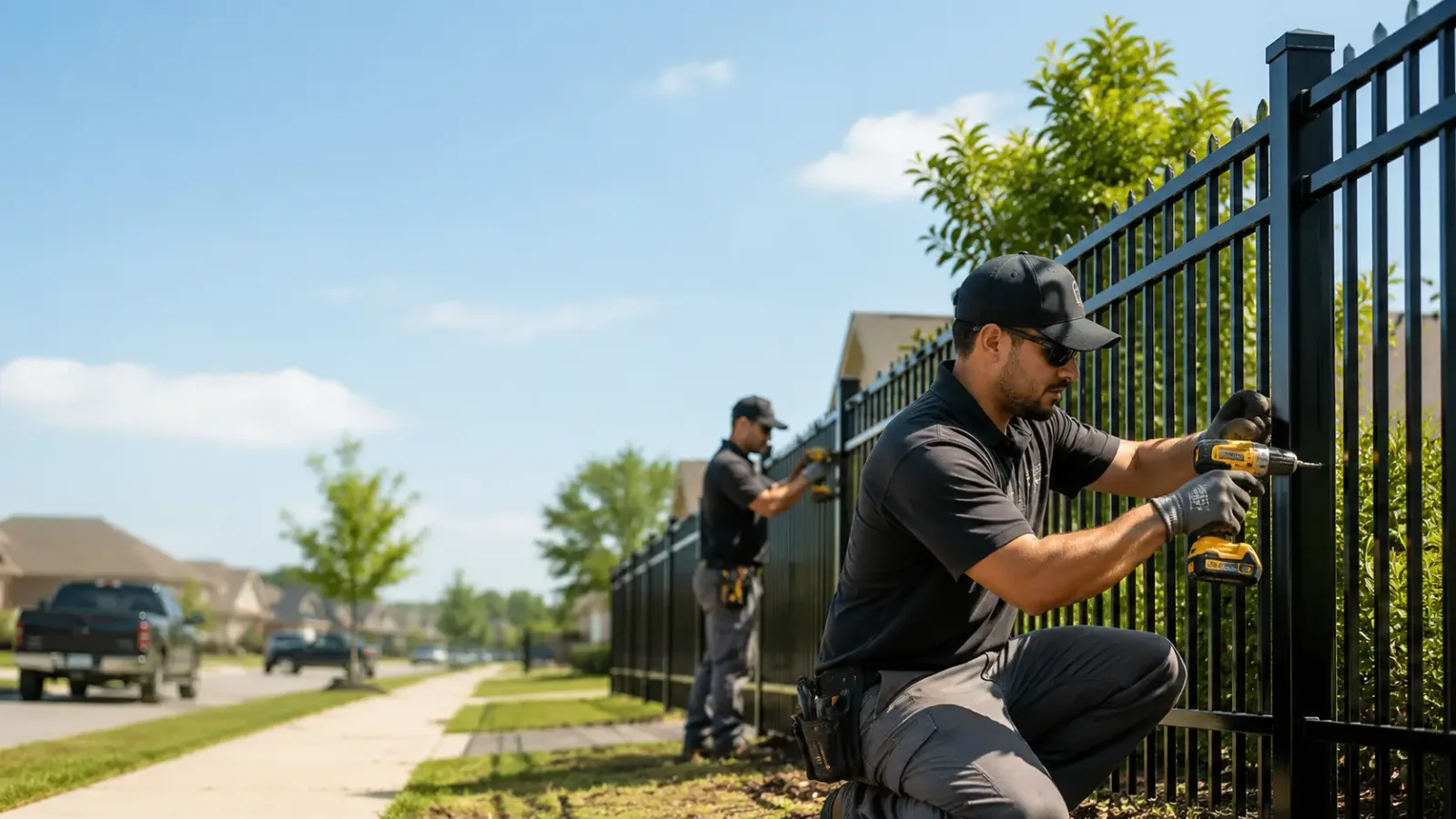 Metal Fence Installation in Durham, KS